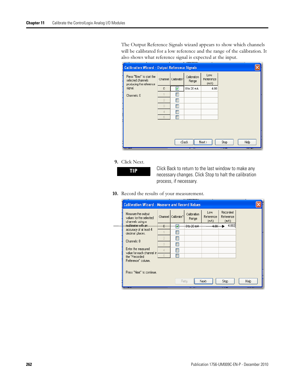 Rockwell Automation 1756-XXXX ControlLogix Analog I/O Modules User Manual | Page 262 / 401