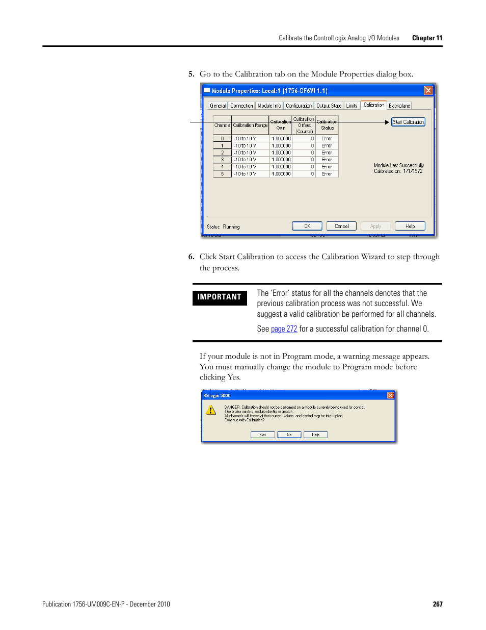 Rockwell Automation 1756-XXXX ControlLogix Analog I/O Modules User Manual | Page 267 / 401