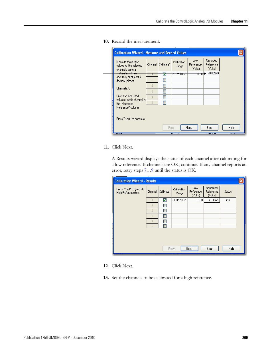 Rockwell Automation 1756-XXXX ControlLogix Analog I/O Modules User Manual | Page 269 / 401