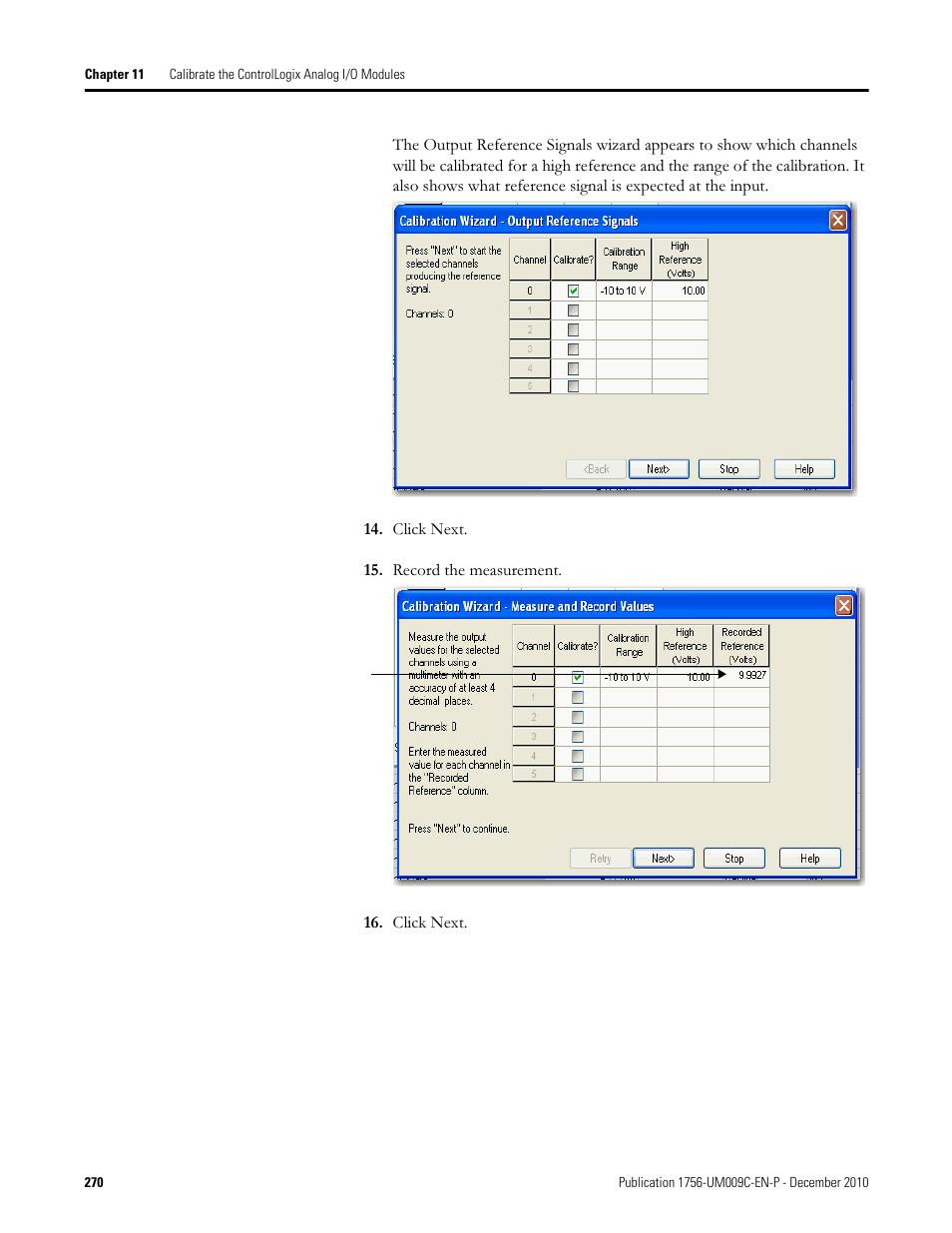 Rockwell Automation 1756-XXXX ControlLogix Analog I/O Modules User Manual | Page 270 / 401