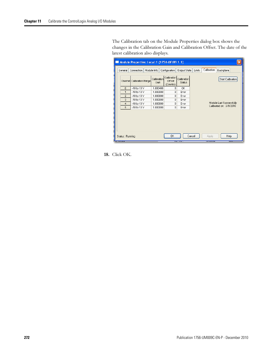 Rockwell Automation 1756-XXXX ControlLogix Analog I/O Modules User Manual | Page 272 / 401