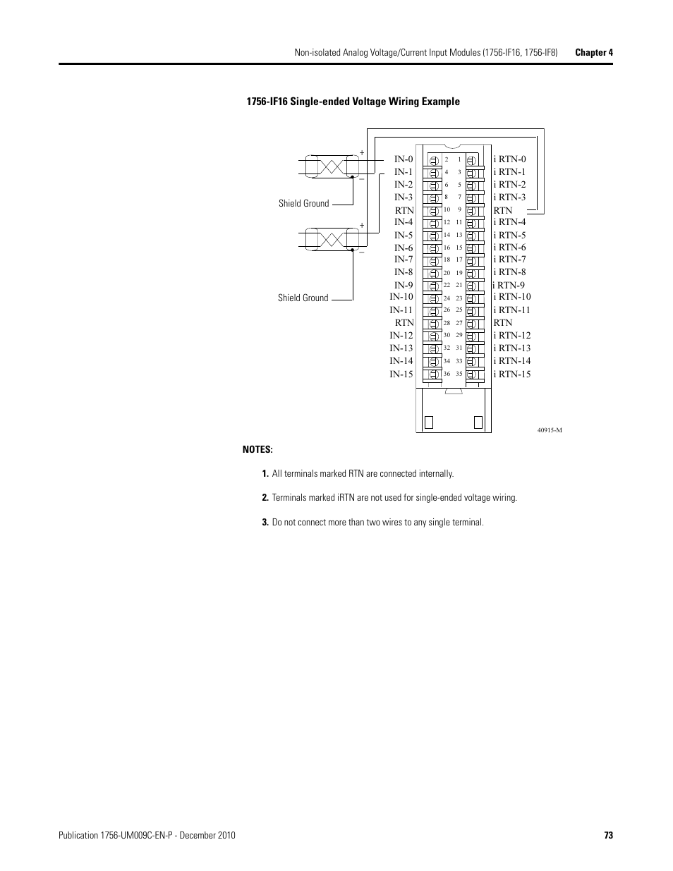Rockwell Automation 1756-XXXX ControlLogix Analog I/O Modules User Manual | Page 73 / 401