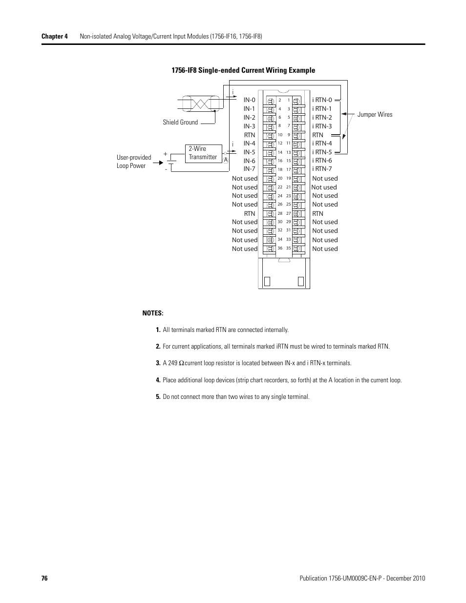 Rockwell Automation 1756-XXXX ControlLogix Analog I/O Modules User Manual | Page 76 / 401