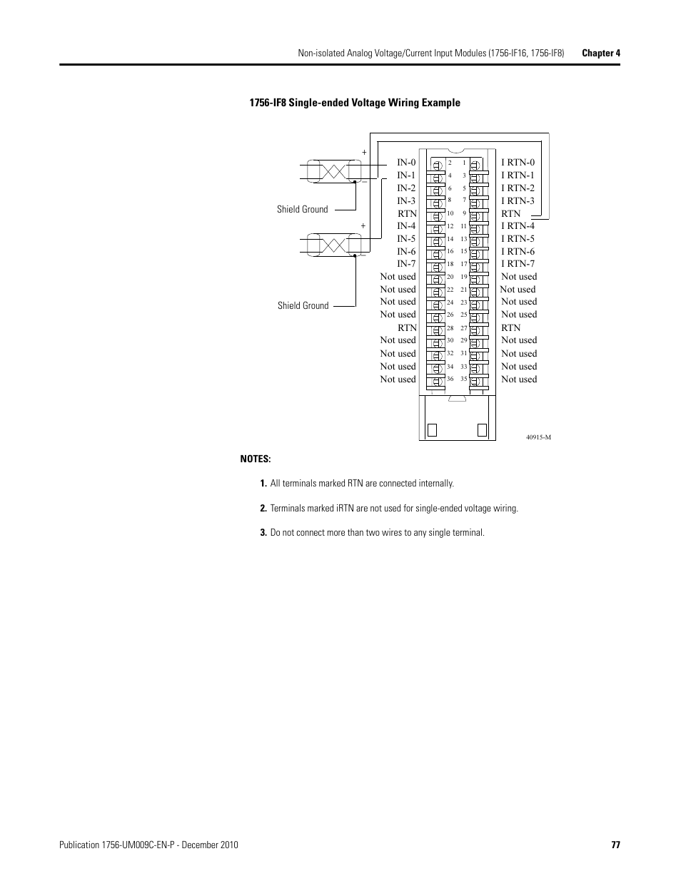 Rockwell Automation 1756-XXXX ControlLogix Analog I/O Modules User Manual | Page 77 / 401