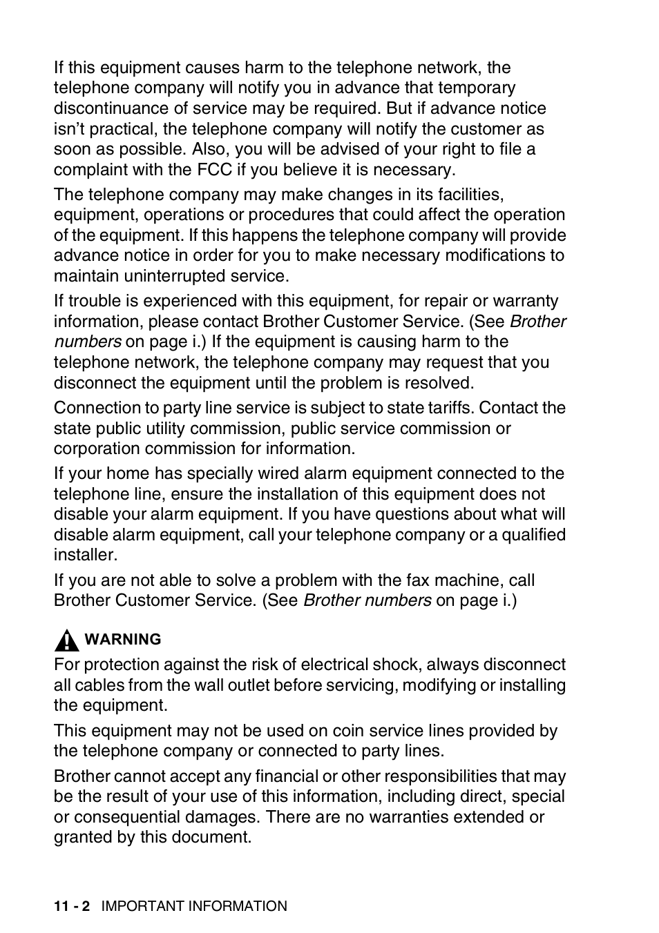 Brother FAX-565 User Manual | Page 114 / 148