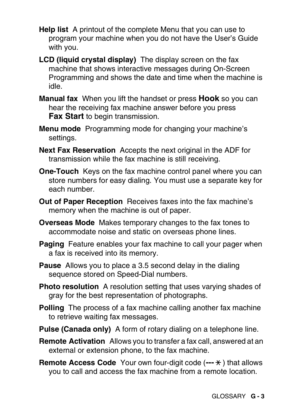 Brother FAX-565 User Manual | Page 137 / 148