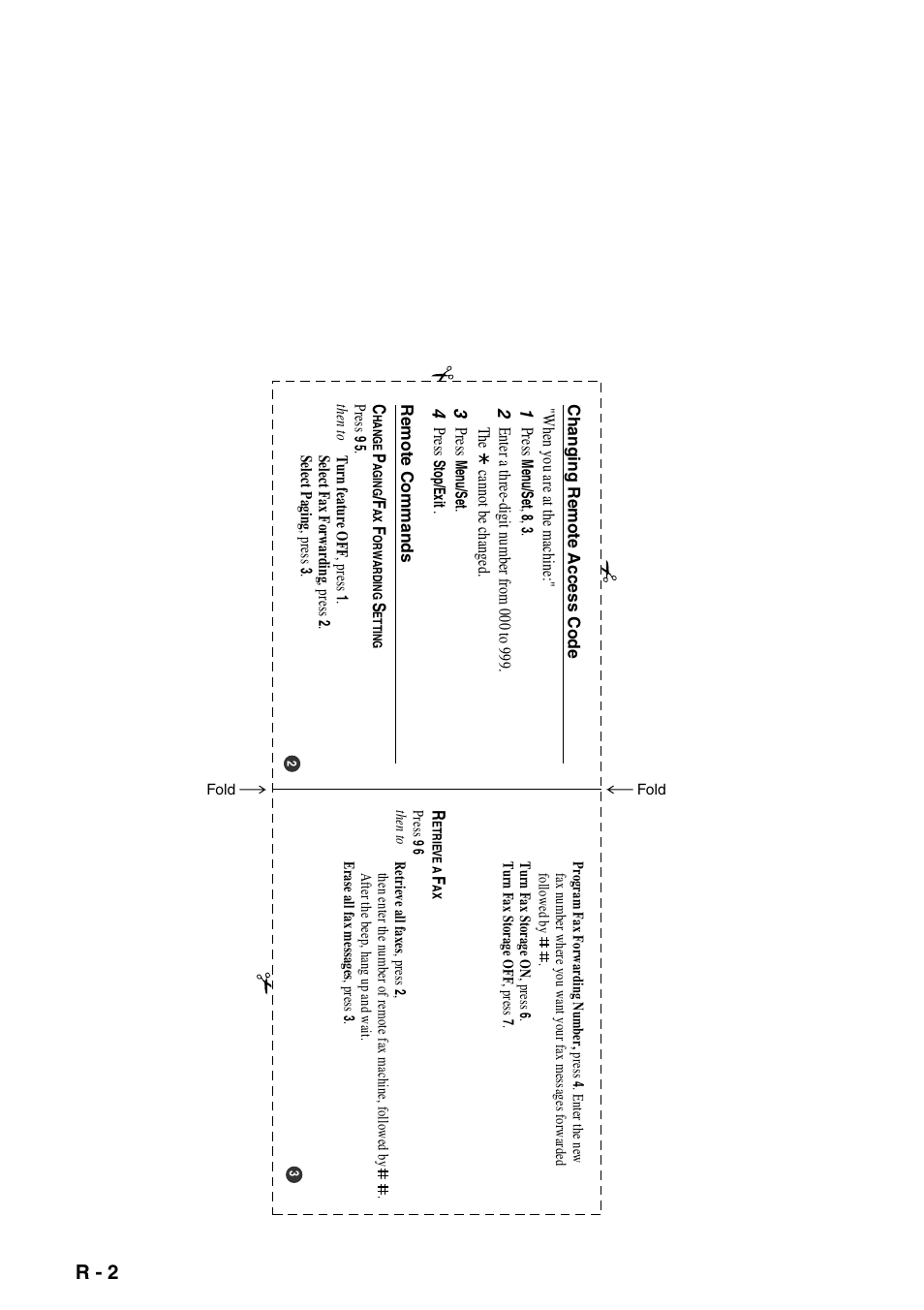 R - 2 | Brother FAX-565 User Manual | Page 146 / 148