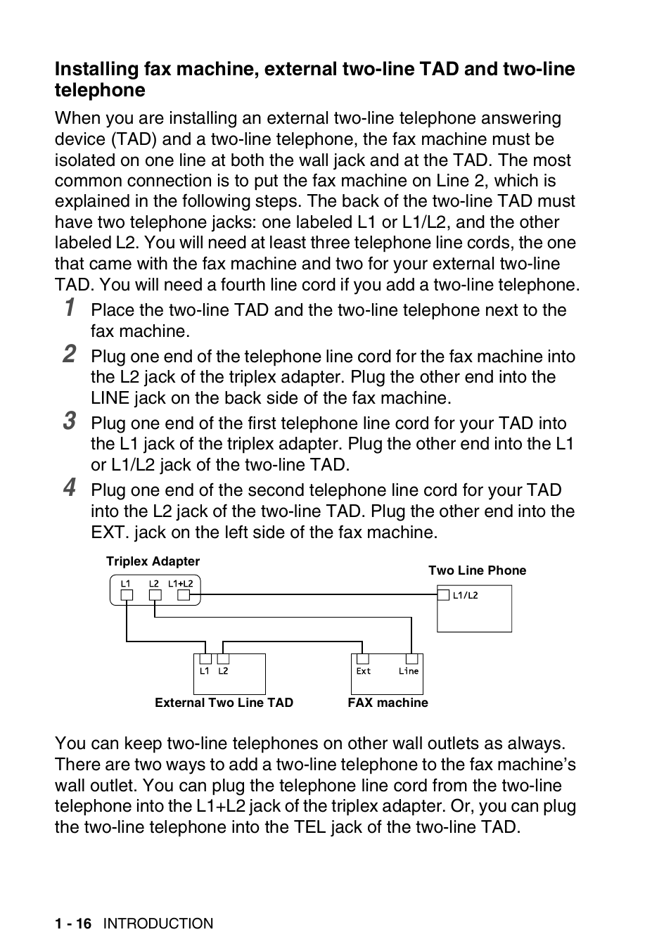 Brother FAX-565 User Manual | Page 34 / 148