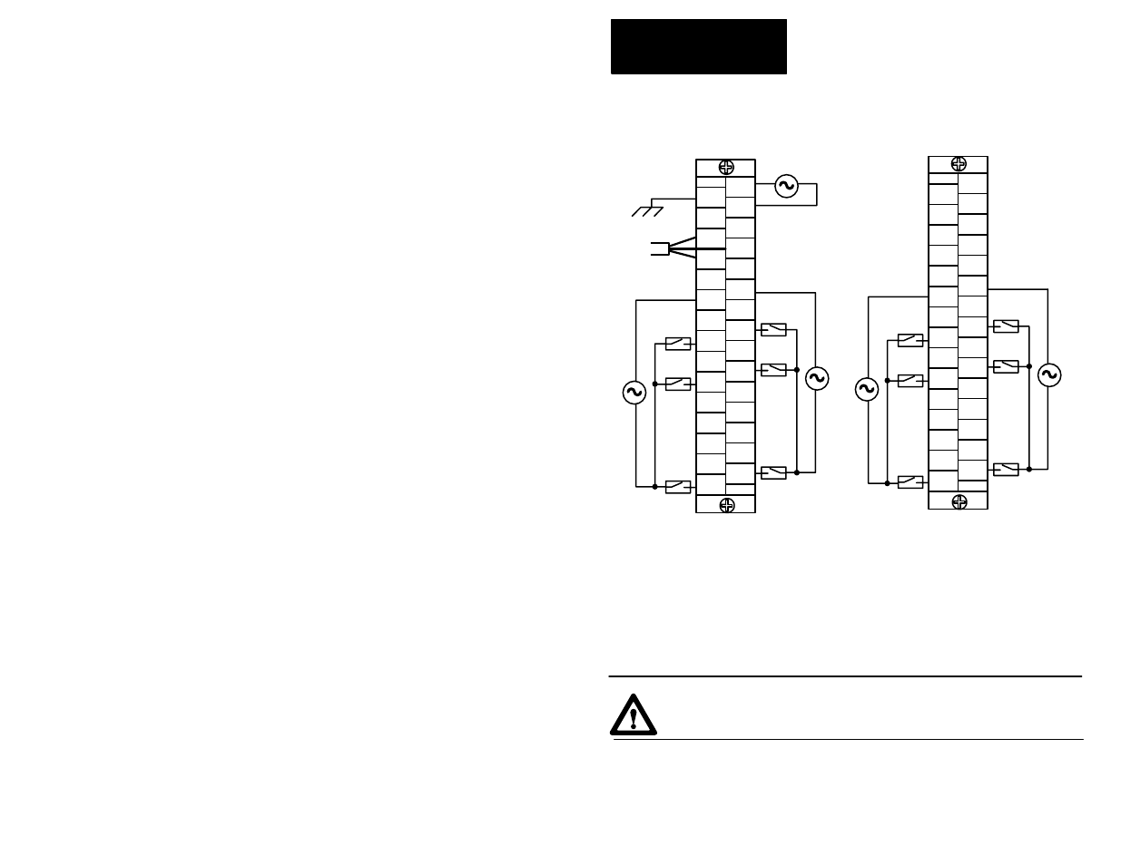 Attention | Rockwell Automation 1791-32AO SERIES B 32 Input AC Block I/O Module User Manual | Page 4 / 12