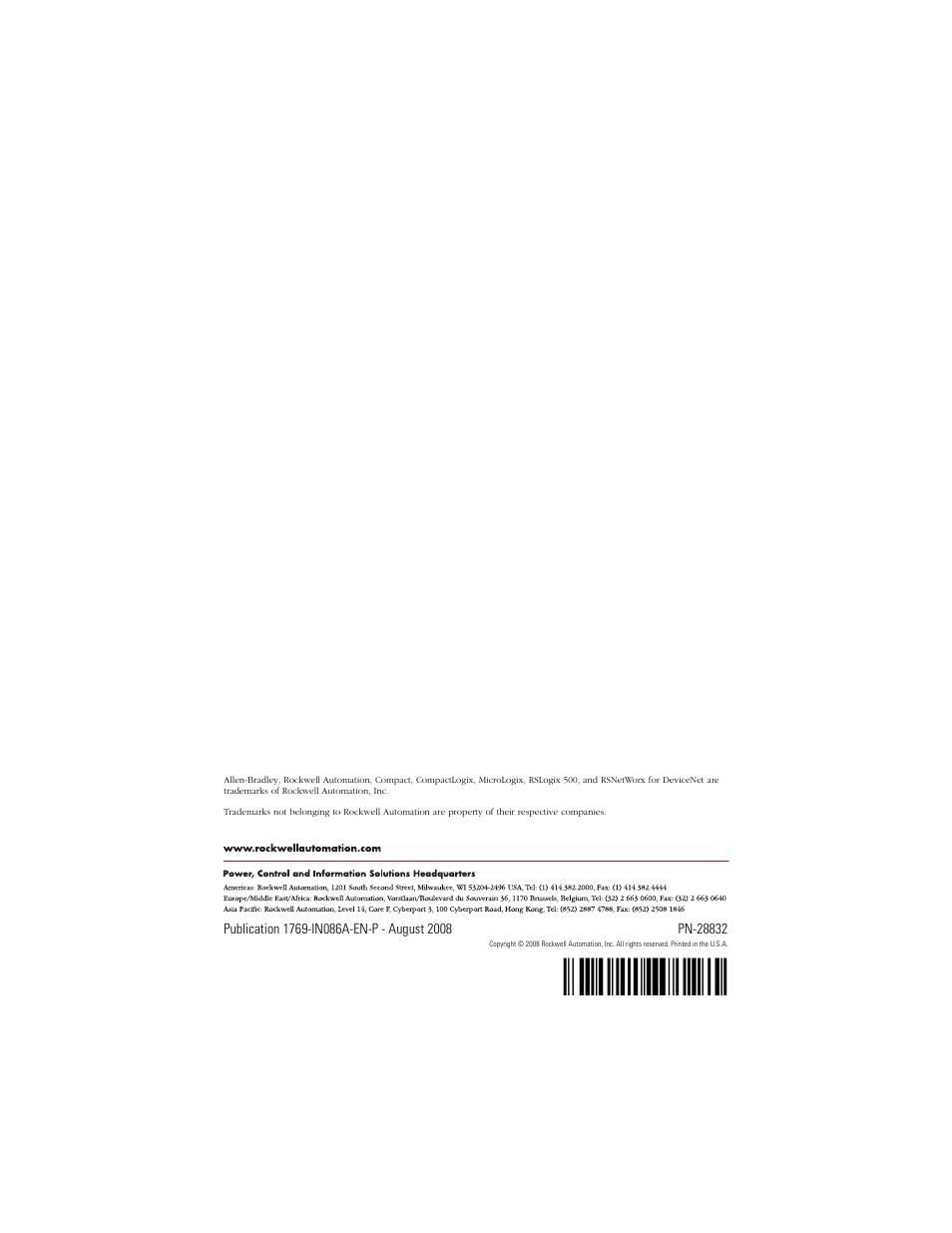 Pn-2•x@y | Rockwell Automation 1769-IF16V Compact High Density Analog Voltage Input Module User Manual | Page 28 / 28