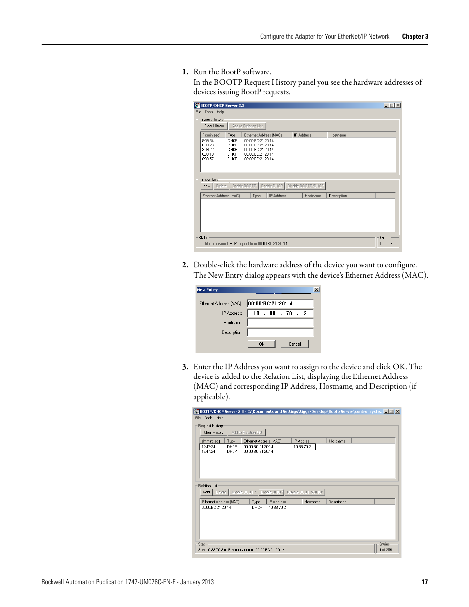 Rockwell Automation 1747-AENTR SLC 500 EtherNet/IP Adapter User Manual User Manual | Page 23 / 84