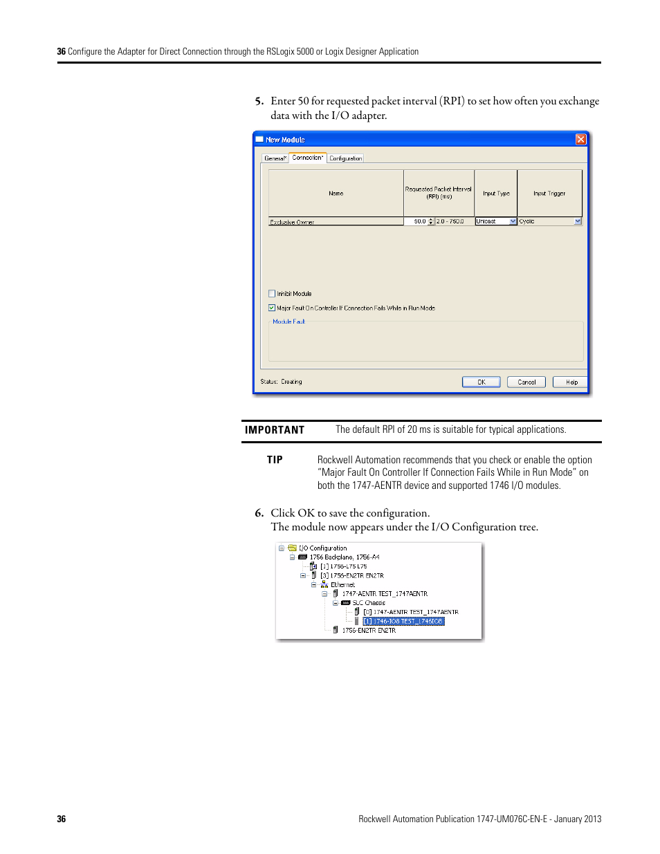 Rockwell Automation 1747-AENTR SLC 500 EtherNet/IP Adapter User Manual User Manual | Page 42 / 84