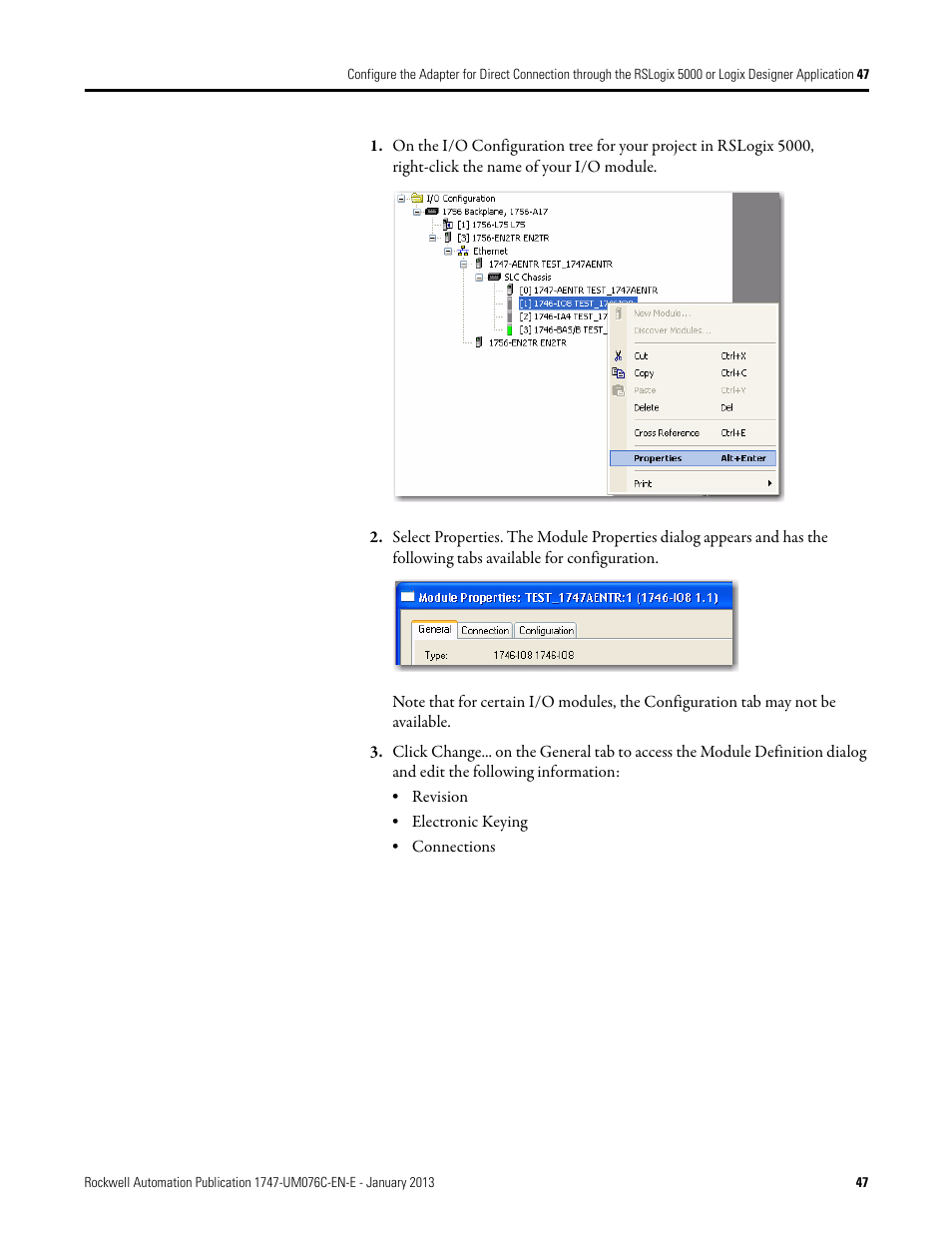 Rockwell Automation 1747-AENTR SLC 500 EtherNet/IP Adapter User Manual User Manual | Page 53 / 84