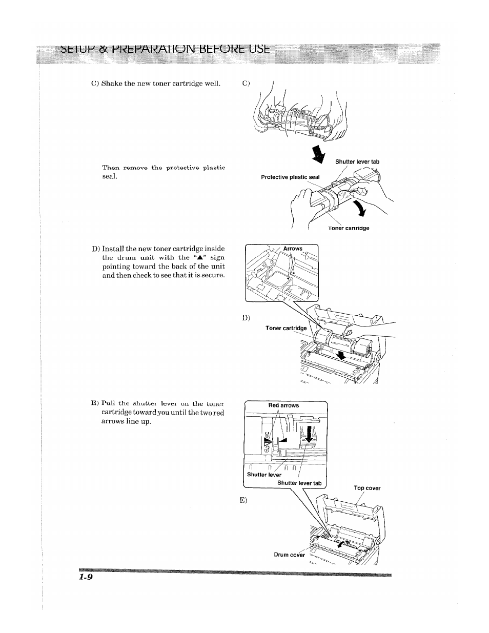 I( hkbkakal !qn | Brother 2500ML User Manual | Page 18 / 132