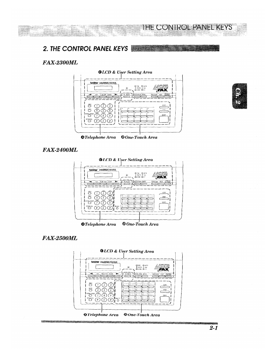 Brother 2500ML User Manual | Page 23 / 132