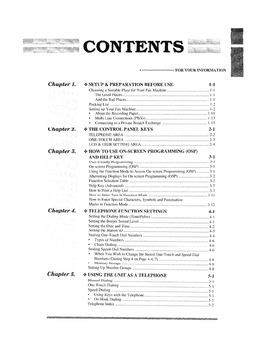 Brother 2500ML User Manual | Page 5 / 132