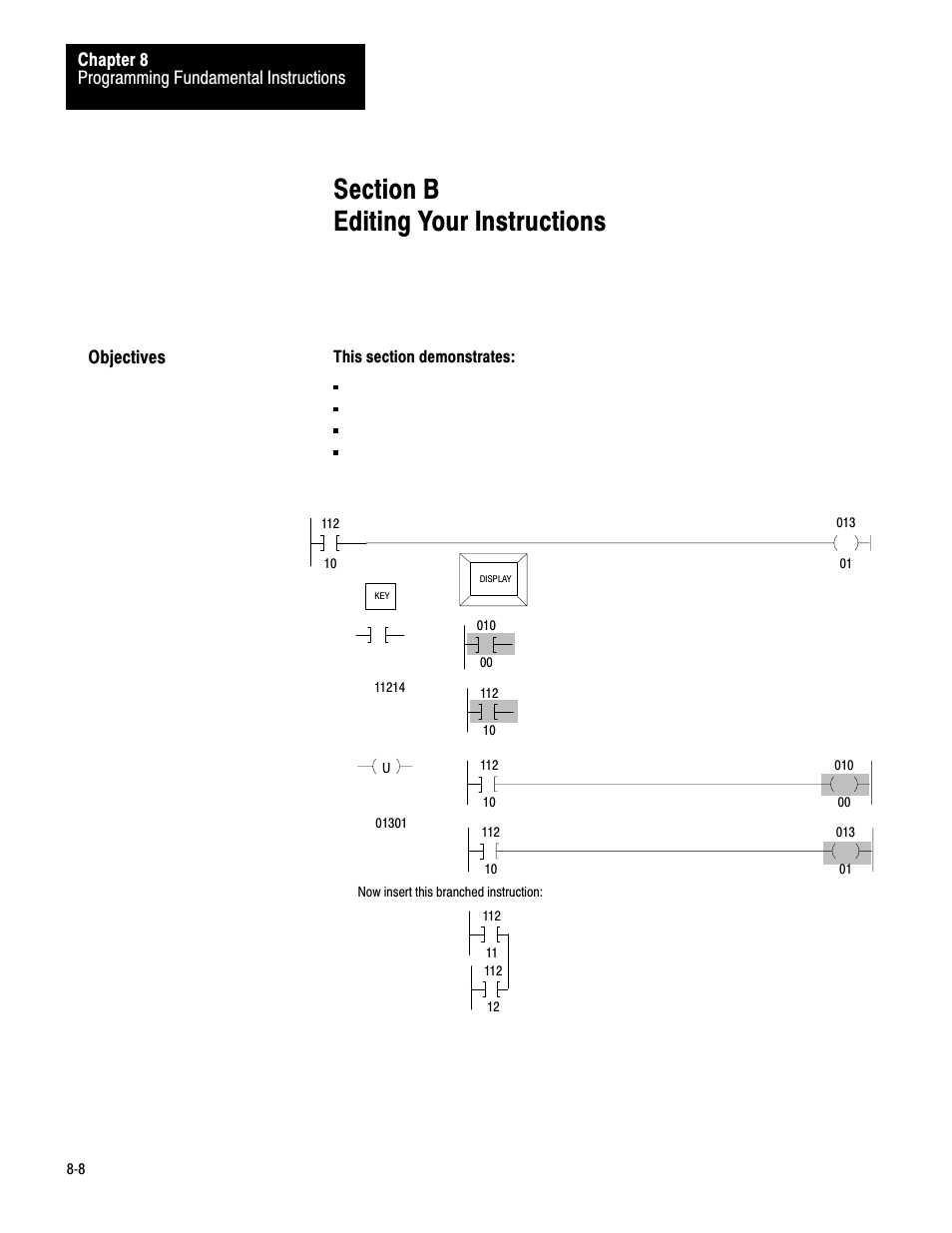 Rockwell Automation 1772-LV Mini-PLC - 2/15 Programmable Controller (Series B) Programming and Operations User Manual | Page 111 / 215