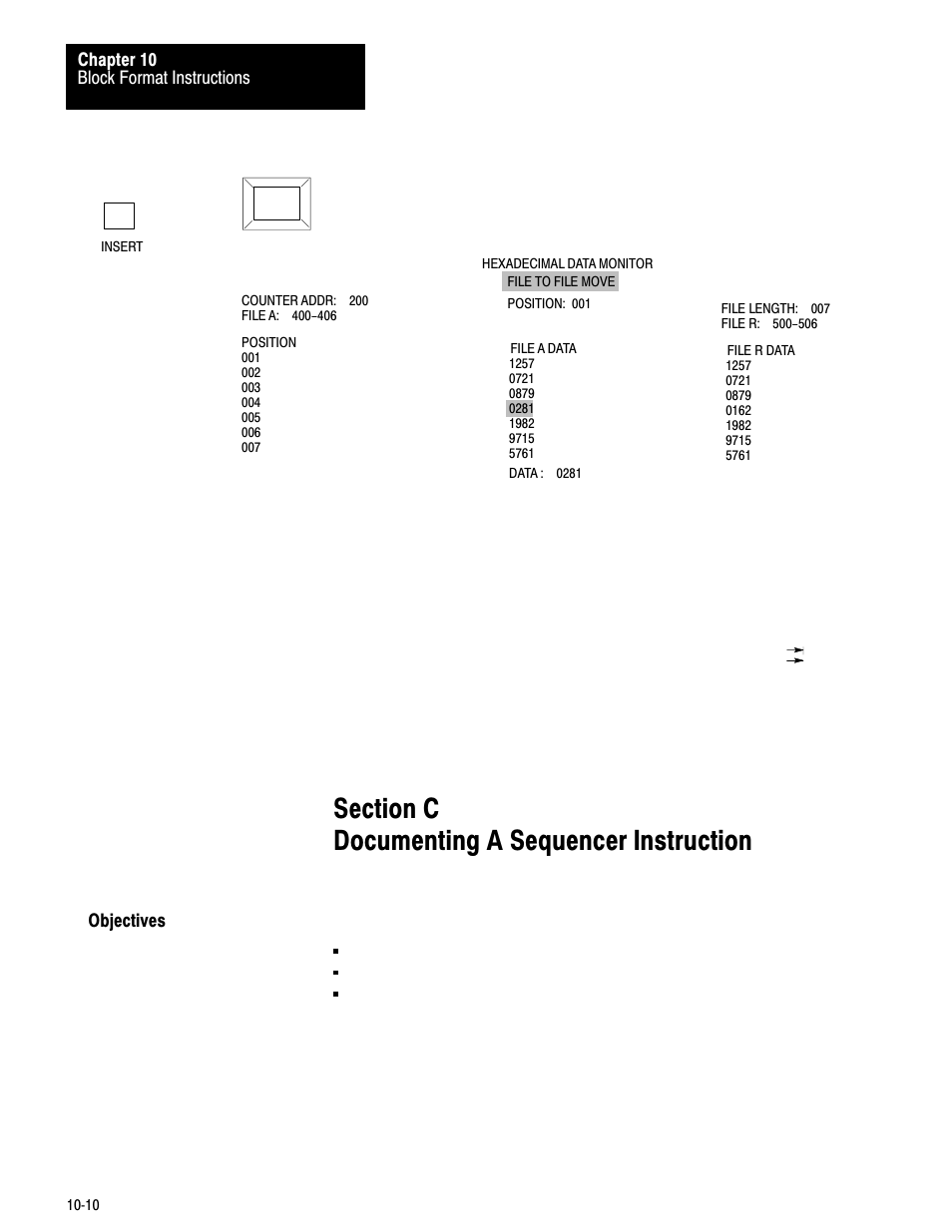 10ć10 | Rockwell Automation 1772-LV Mini-PLC - 2/15 Programmable Controller (Series B) Programming and Operations User Manual | Page 132 / 215