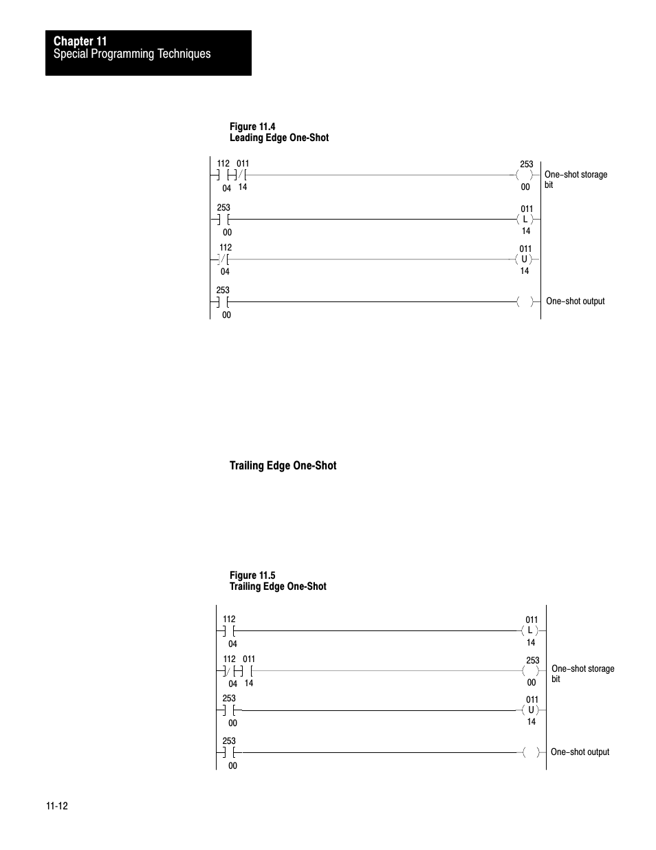 Special programming techniques chapter 11 | Rockwell Automation 1772-LV Mini-PLC - 2/15 Programmable Controller (Series B) Programming and Operations User Manual | Page 159 / 215