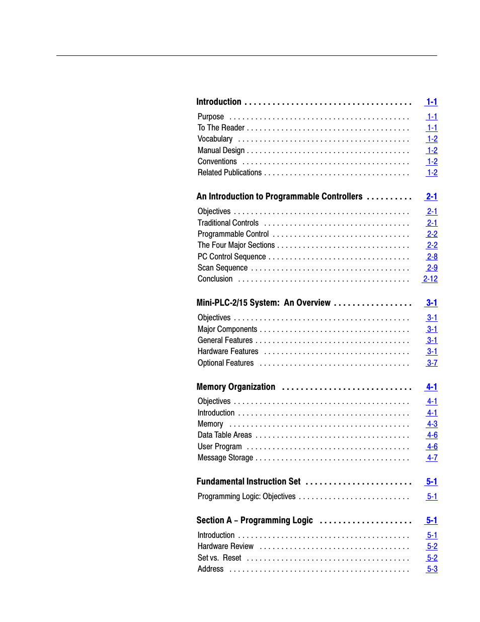 Rockwell Automation 1772-LV Mini-PLC - 2/15 Programmable Controller (Series B) Programming and Operations User Manual | Page 2 / 215
