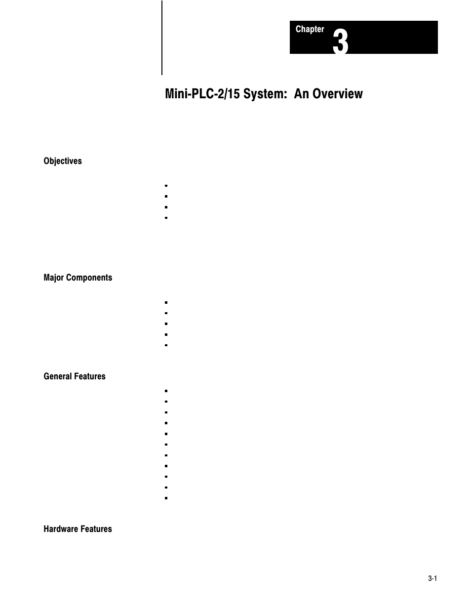 1772-6.8.2, 3 - mini-plc-2/15 system: an overview, Minićplcć2/15 system: an overview | Rockwell Automation 1772-LV Mini-PLC - 2/15 Programmable Controller (Series B) Programming and Operations User Manual | Page 20 / 215