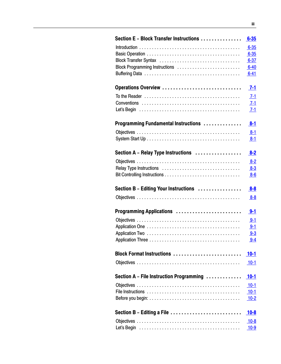 Rockwell Automation 1772-LV Mini-PLC - 2/15 Programmable Controller (Series B) Programming and Operations User Manual | Page 4 / 215