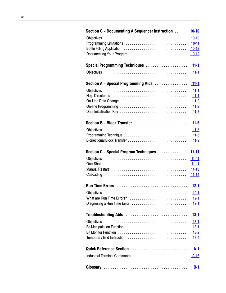 Rockwell Automation 1772-LV Mini-PLC - 2/15 Programmable Controller (Series B) Programming and Operations User Manual | Page 5 / 215