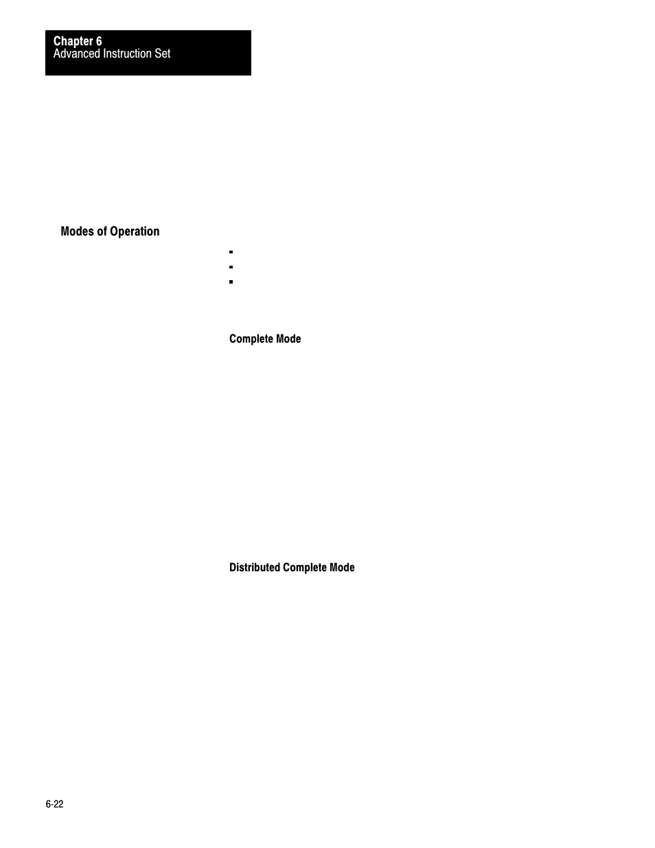 6ć22 | Rockwell Automation 1772-LV Mini-PLC - 2/15 Programmable Controller (Series B) Programming and Operations User Manual | Page 79 / 215