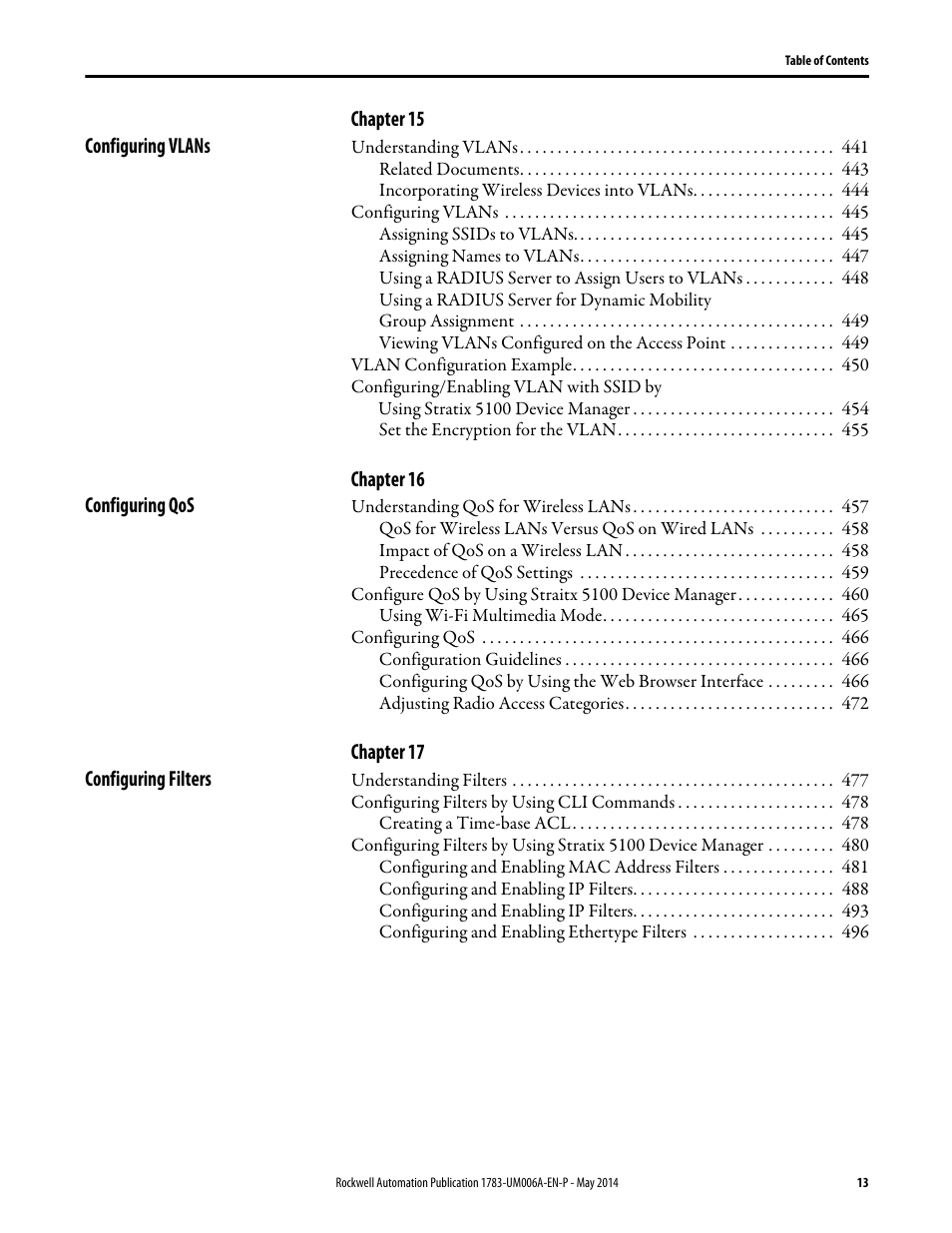 Rockwell Automation 1783-WAPxxx Stratix 5100 Wireless Access Point User Manual User Manual | Page 13 / 612