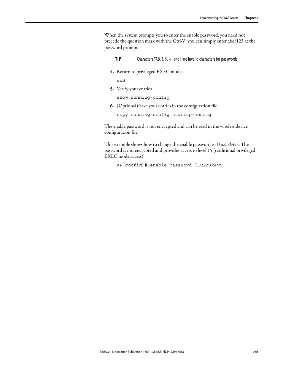 Rockwell Automation 1783-WAPxxx Stratix 5100 Wireless Access Point User Manual User Manual | Page 203 / 612