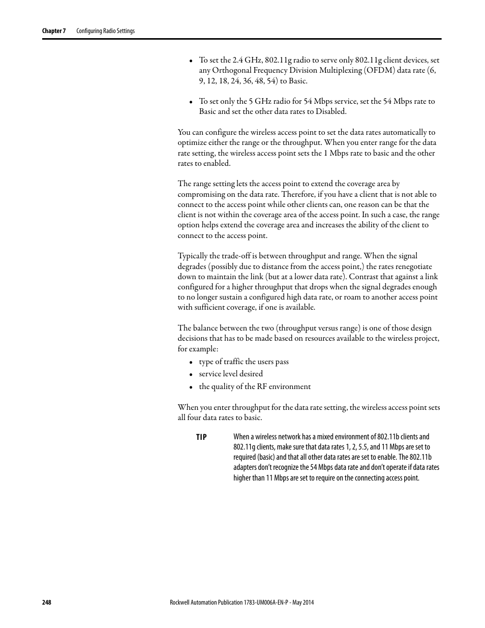 Rockwell Automation 1783-WAPxxx Stratix 5100 Wireless Access Point User Manual User Manual | Page 248 / 612