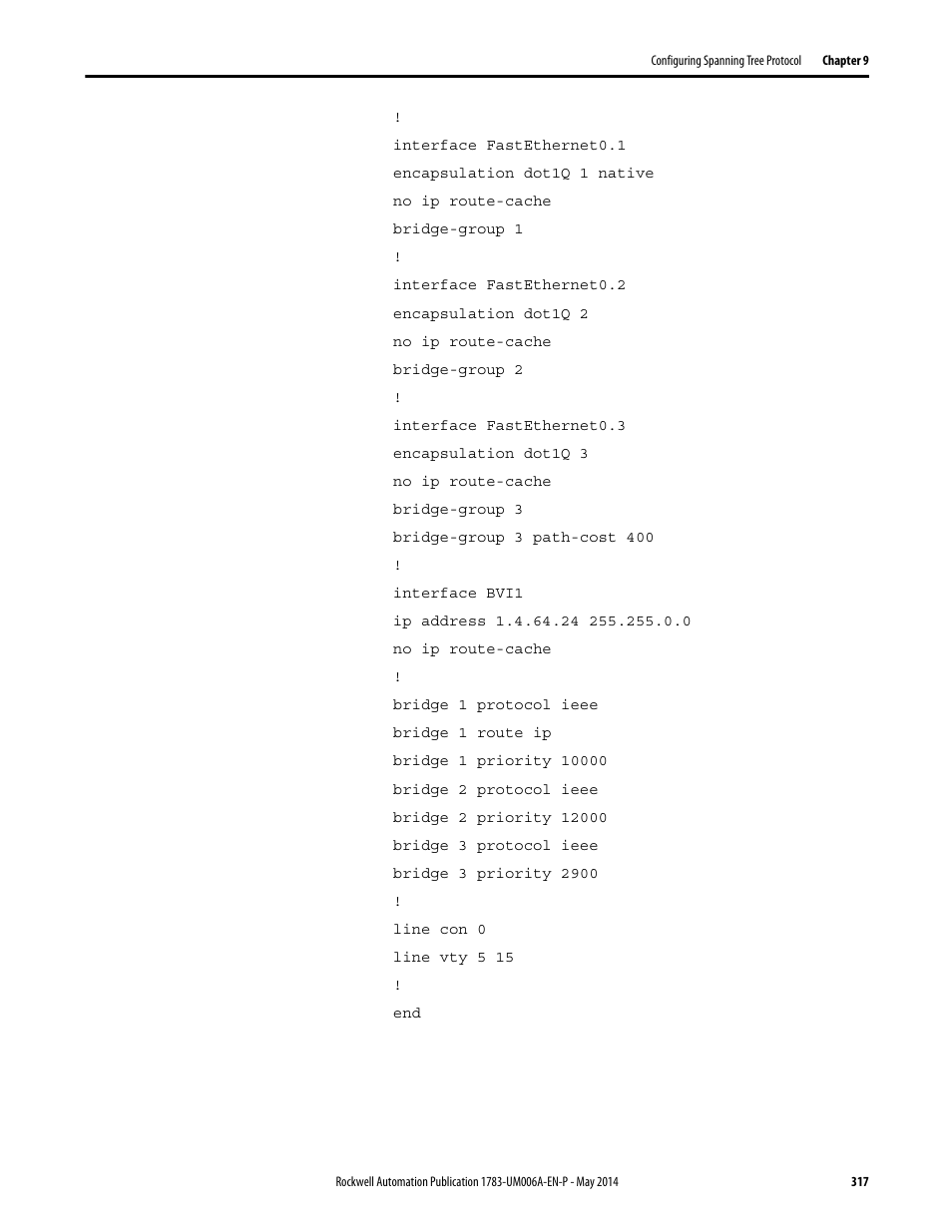 Rockwell Automation 1783-WAPxxx Stratix 5100 Wireless Access Point User Manual User Manual | Page 317 / 612