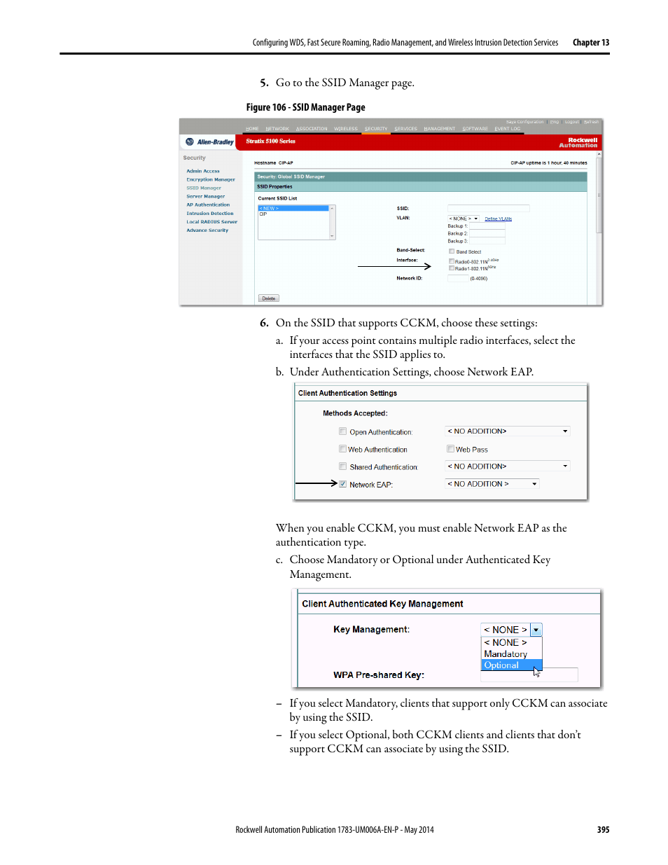 Rockwell Automation 1783-WAPxxx Stratix 5100 Wireless Access Point User Manual User Manual | Page 395 / 612