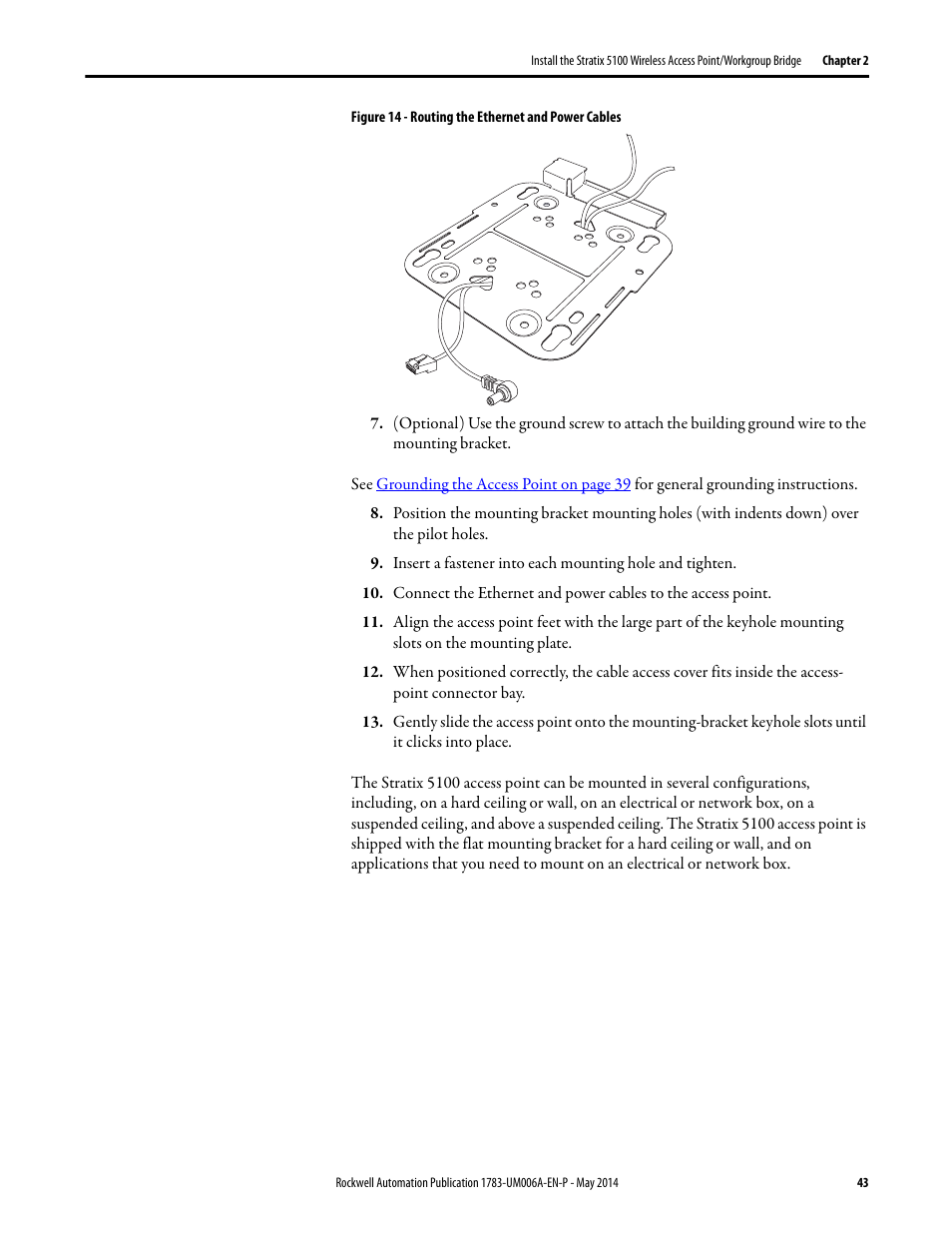 Rockwell Automation 1783-WAPxxx Stratix 5100 Wireless Access Point User Manual User Manual | Page 43 / 612