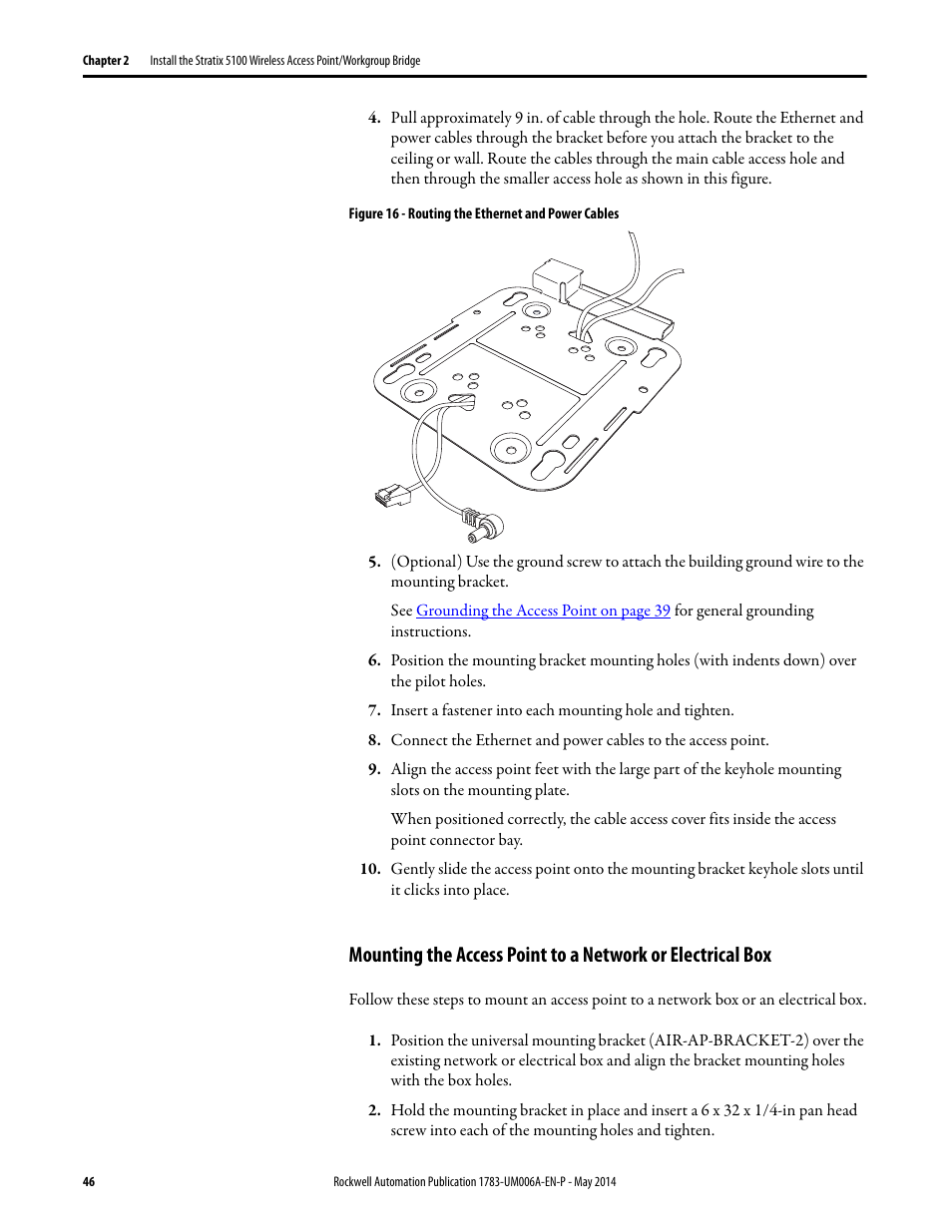 Rockwell Automation 1783-WAPxxx Stratix 5100 Wireless Access Point User Manual User Manual | Page 46 / 612