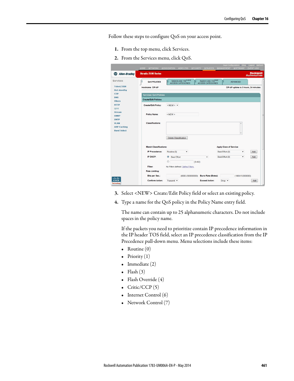 Rockwell Automation 1783-WAPxxx Stratix 5100 Wireless Access Point User Manual User Manual | Page 461 / 612