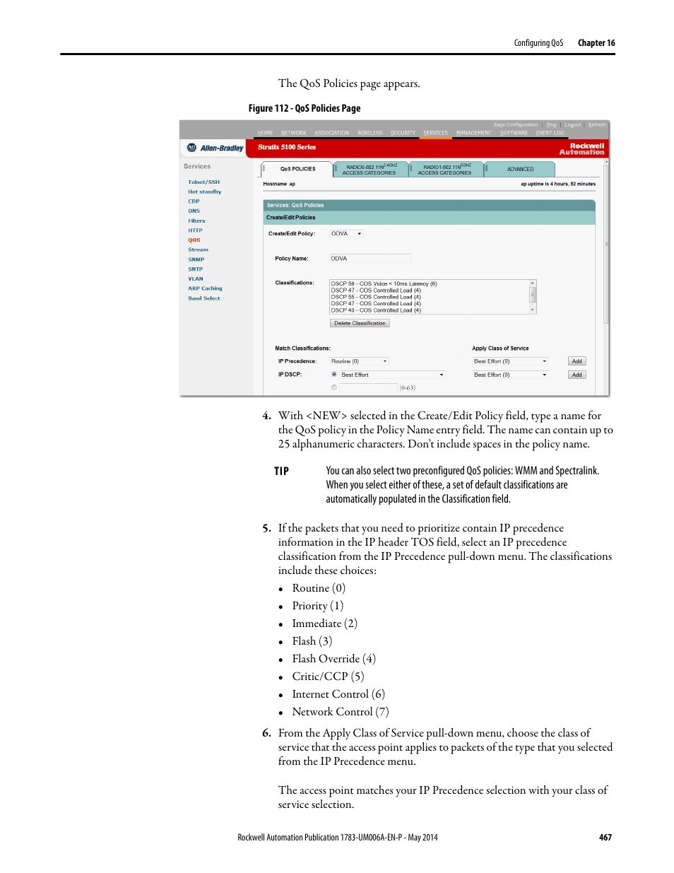 Rockwell Automation 1783-WAPxxx Stratix 5100 Wireless Access Point User Manual User Manual | Page 467 / 612