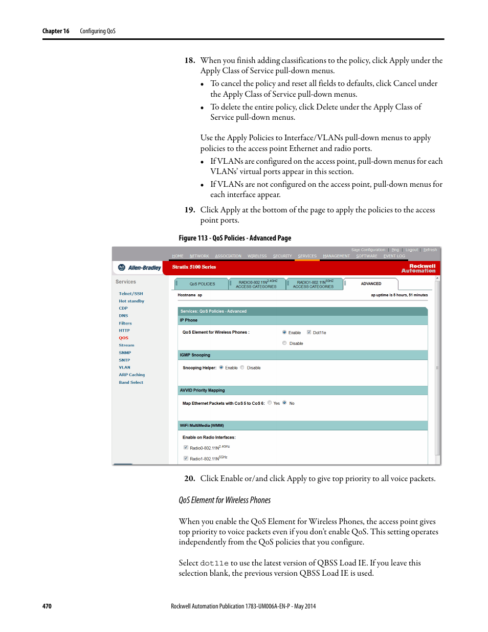 Rockwell Automation 1783-WAPxxx Stratix 5100 Wireless Access Point User Manual User Manual | Page 470 / 612