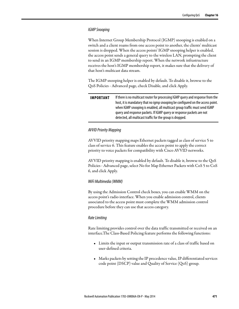 Rockwell Automation 1783-WAPxxx Stratix 5100 Wireless Access Point User Manual User Manual | Page 471 / 612