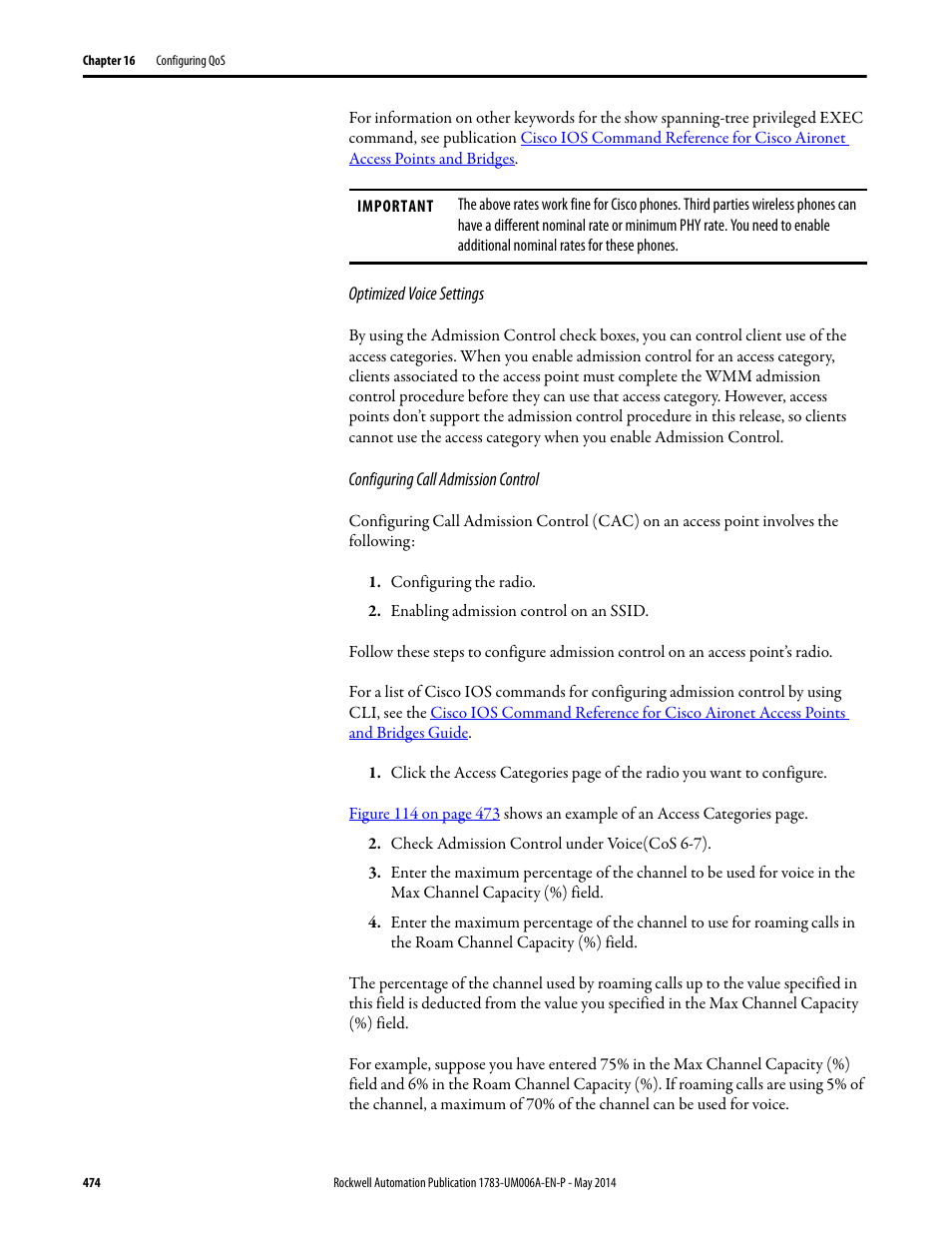 Rockwell Automation 1783-WAPxxx Stratix 5100 Wireless Access Point User Manual User Manual | Page 474 / 612