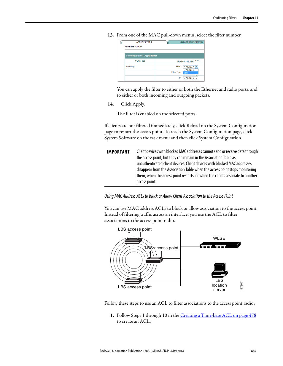 Rockwell Automation 1783-WAPxxx Stratix 5100 Wireless Access Point User Manual User Manual | Page 485 / 612