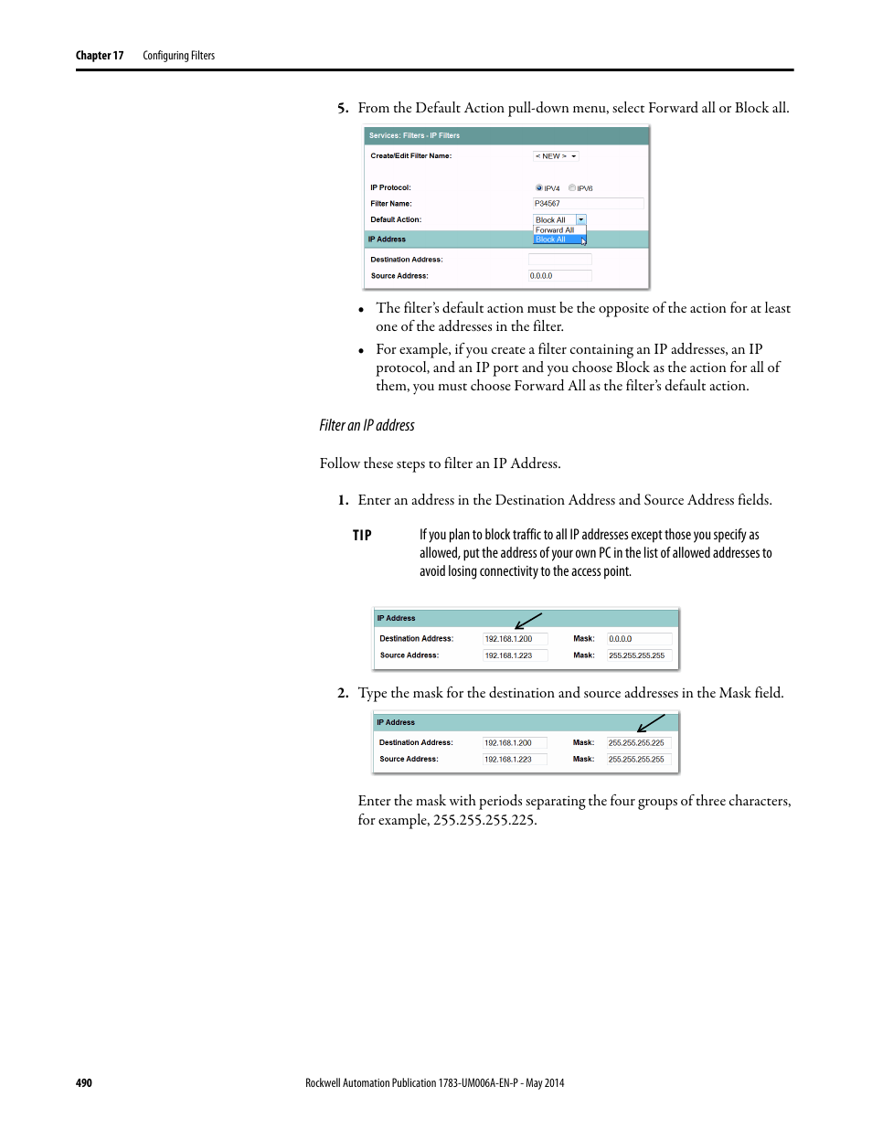 Rockwell Automation 1783-WAPxxx Stratix 5100 Wireless Access Point User Manual User Manual | Page 490 / 612