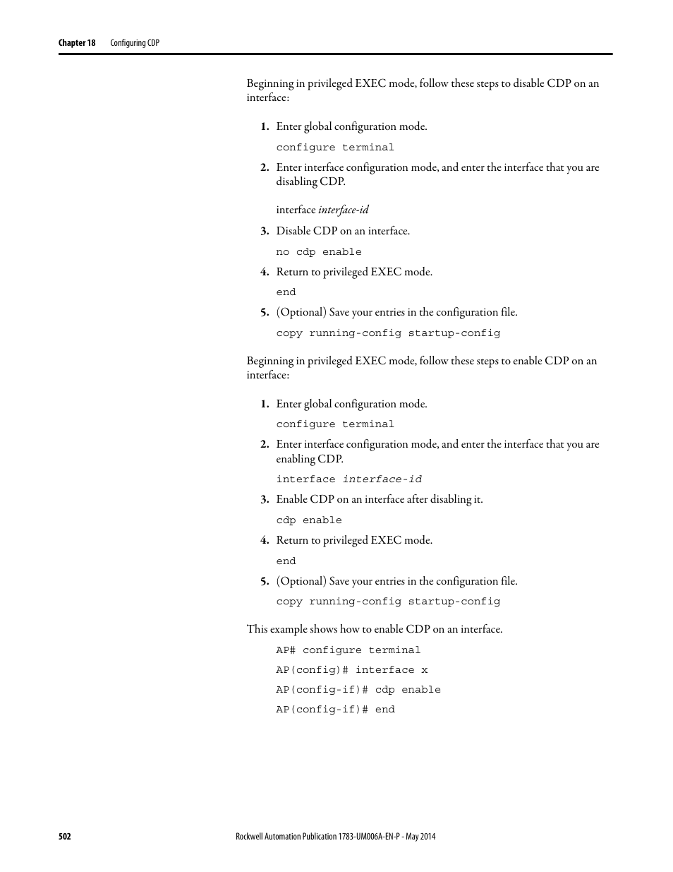 Rockwell Automation 1783-WAPxxx Stratix 5100 Wireless Access Point User Manual User Manual | Page 502 / 612