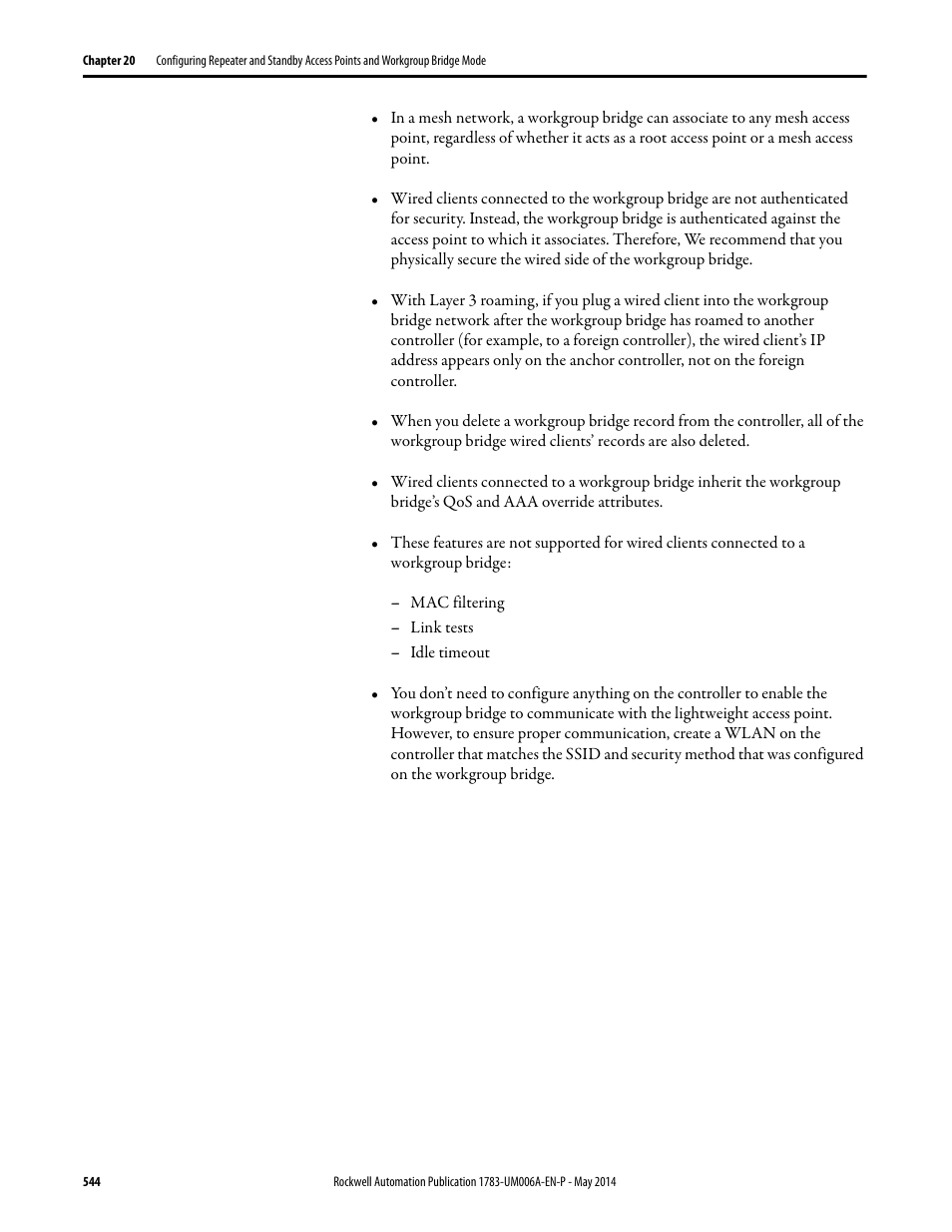 Rockwell Automation 1783-WAPxxx Stratix 5100 Wireless Access Point User Manual User Manual | Page 544 / 612