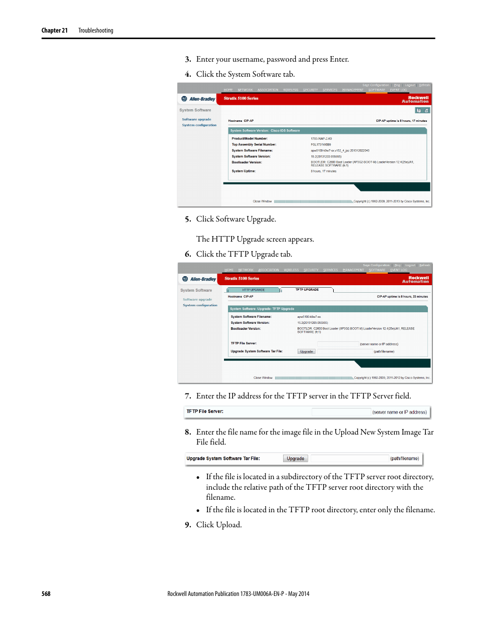 Rockwell Automation 1783-WAPxxx Stratix 5100 Wireless Access Point User Manual User Manual | Page 568 / 612