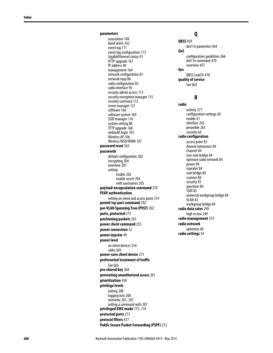 Rockwell Automation 1783-WAPxxx Stratix 5100 Wireless Access Point User Manual User Manual | Page 606 / 612