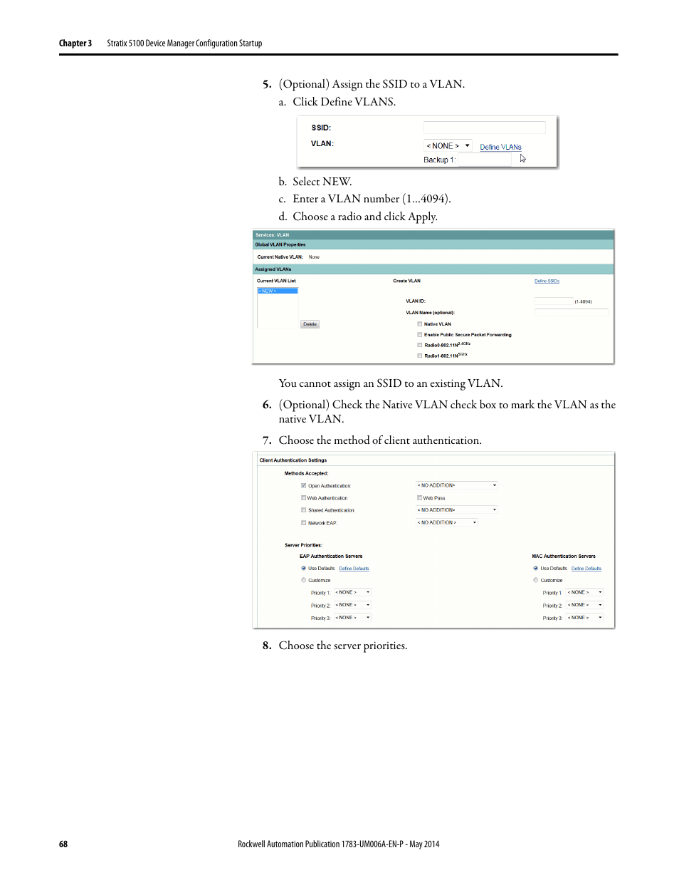 Rockwell Automation 1783-WAPxxx Stratix 5100 Wireless Access Point User Manual User Manual | Page 68 / 612