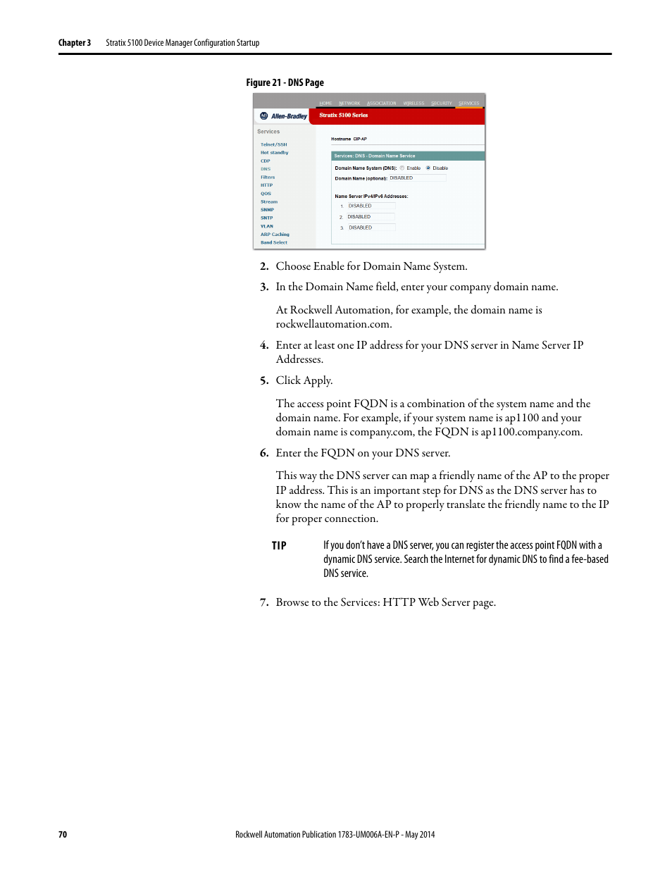 Rockwell Automation 1783-WAPxxx Stratix 5100 Wireless Access Point User Manual User Manual | Page 70 / 612