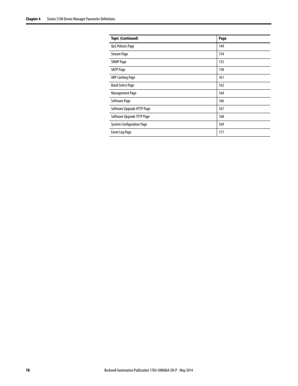 Rockwell Automation 1783-WAPxxx Stratix 5100 Wireless Access Point User Manual User Manual | Page 78 / 612