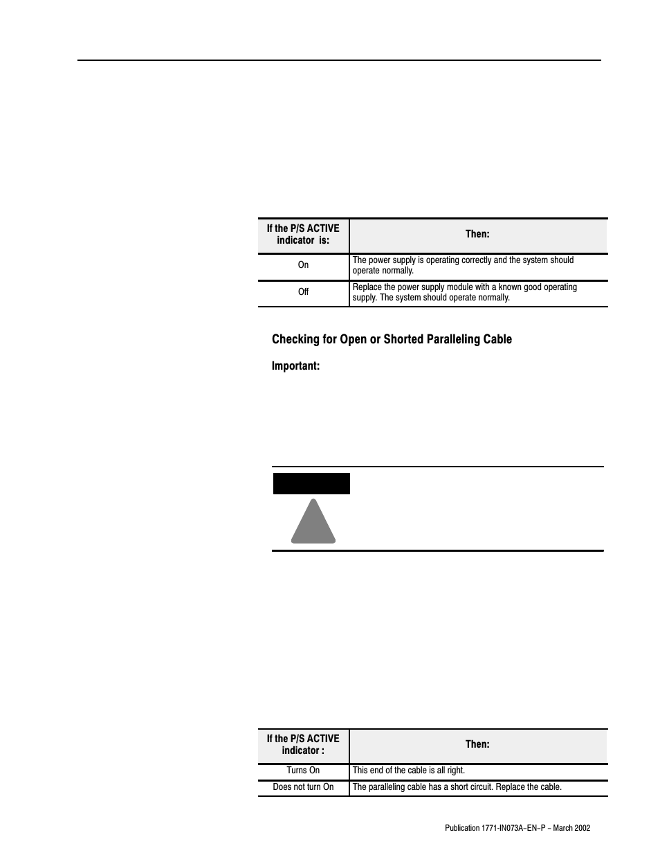 Rockwell Automation 1771-P3_P4_P5_P5E Power Supply Modules Installation Instructions User Manual | Page 15 / 20